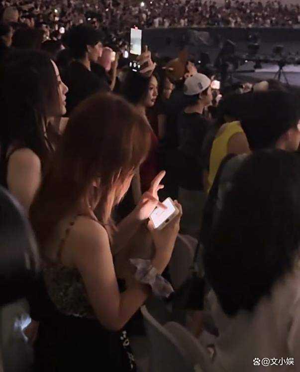 李小璐带甜馨去看侃爷演唱会 母女同框似姐妹